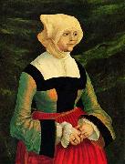 Albrecht Altdorfer Portrat einer Frau painting